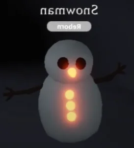 muñeco de nieve de Adopt Me!