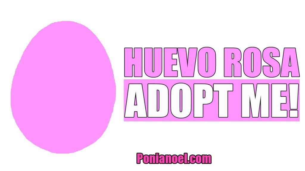 Imagen huevo rosa adopt me roblox