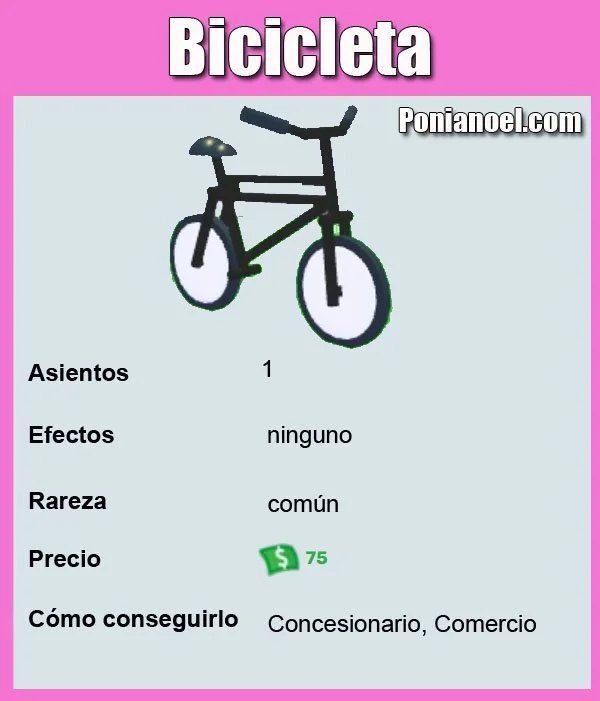 bicicleta adopt me