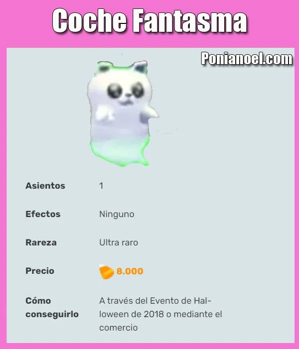 coche fantasma adopt me roblox