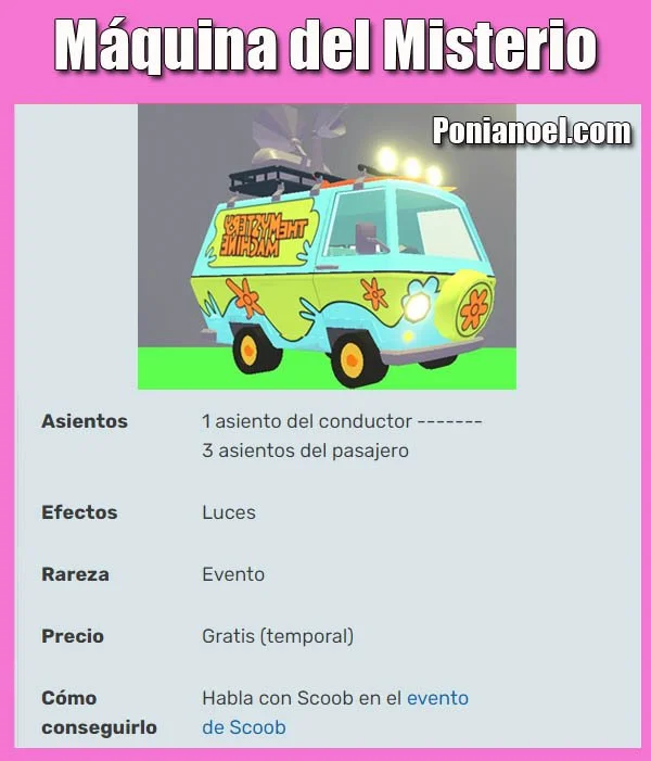 maquina del misterio adopt me roblox