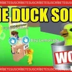 The DUCK SONG version ROBLOX Adopt Me