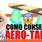 tip consigue vehículo legendario aerotabla adopt me Roblox truco