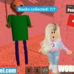 baldi's basics para android en Roblox